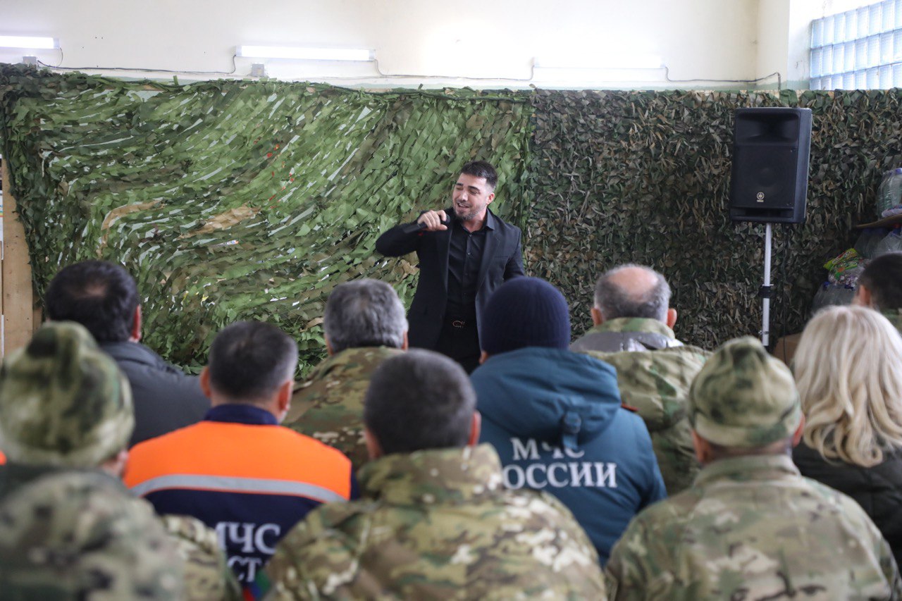 Дагестанские артисты выступили с концертом для военнослужащих в зоне СВО