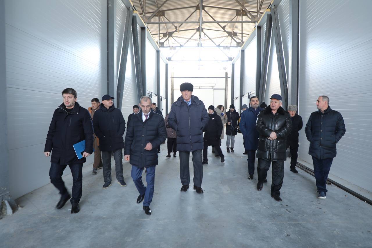 Новое овощехранилище на 1,5 тыс. тонн заработало в Левашинском районе
