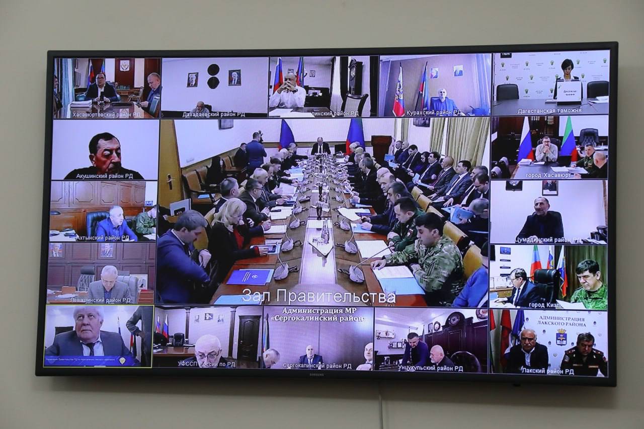 Подготовку к весеннему призыву обсудили под руководством Абдулмуслима Абдулмуслимова