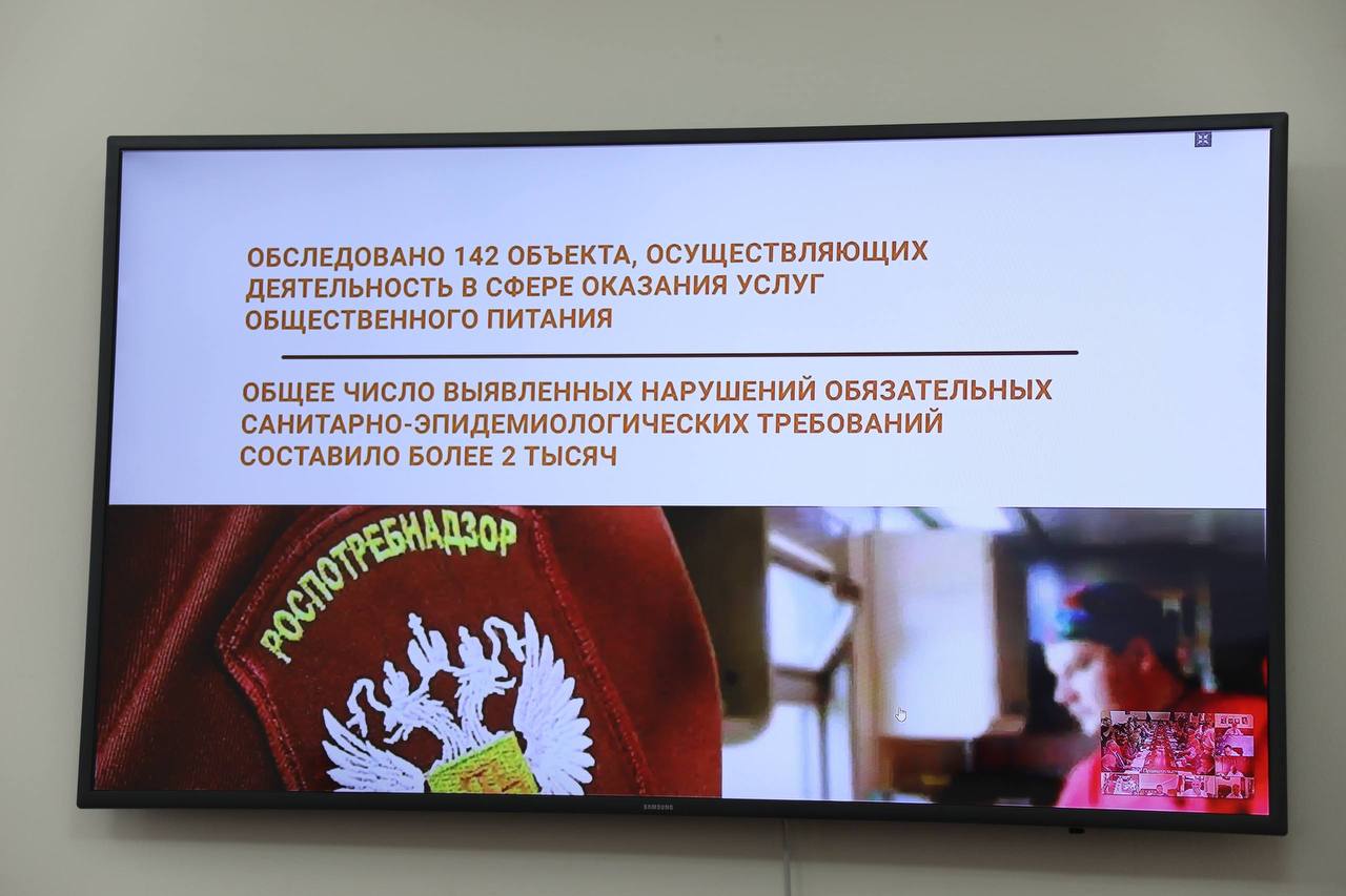 Роспотребнадзор в 2025 году проверил 142 объекта общественного питания в Дагестане