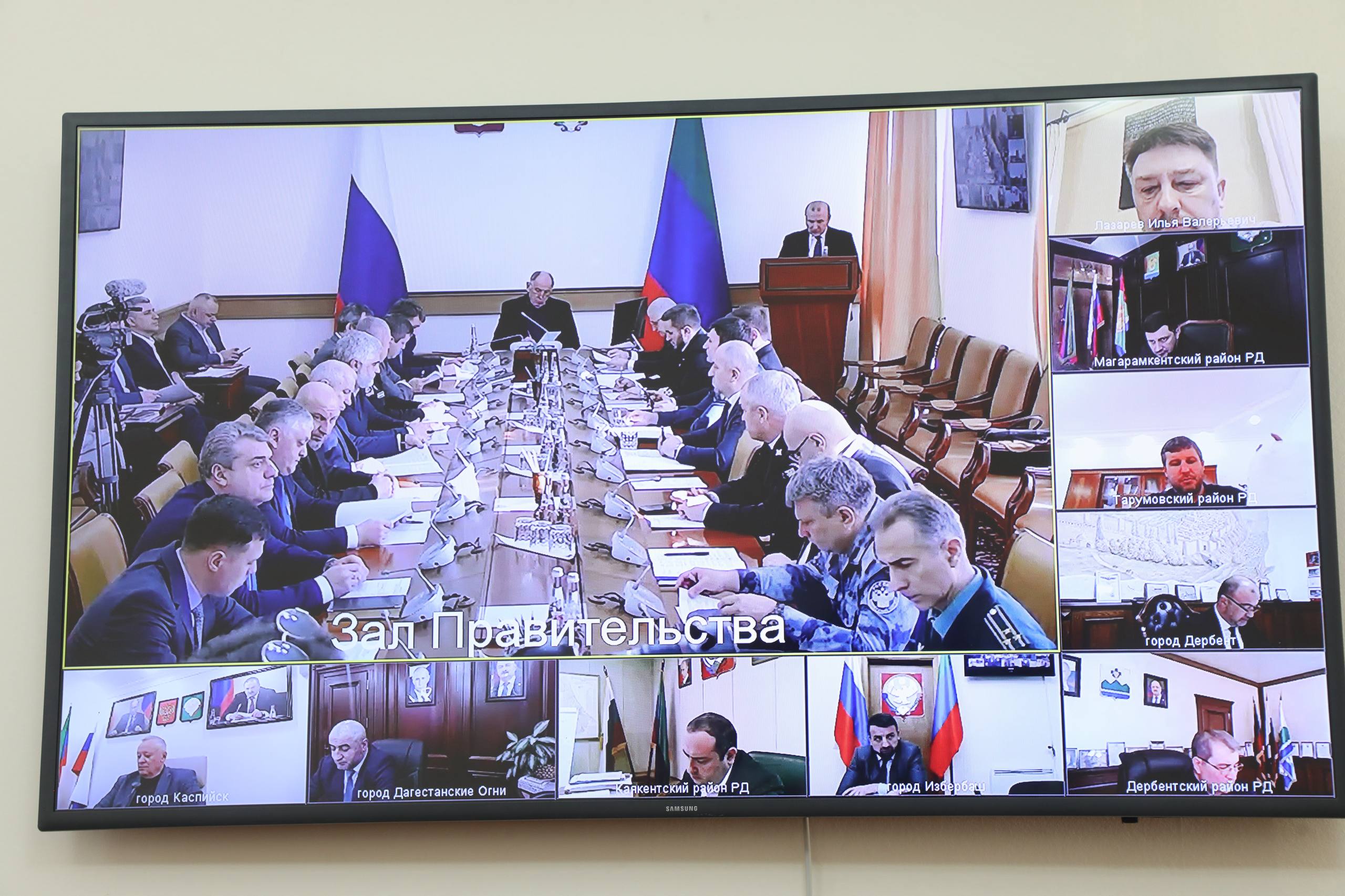 Абдулмуслим Абдулмуслимов провел заседание Совета по морской деятельности