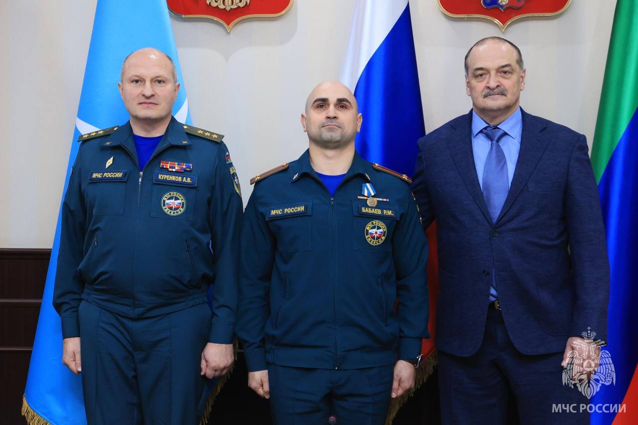 Глава МЧС России Александр Куренков с рабочим визитом посетил Дагестан