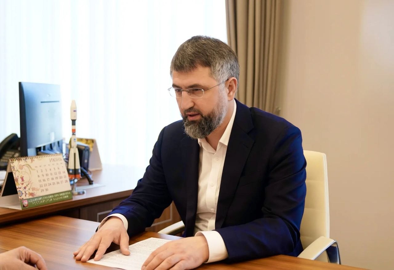 Магомед Рамазанов провёл встречу с главой Минстроя РФ Иреком Файзуллиным