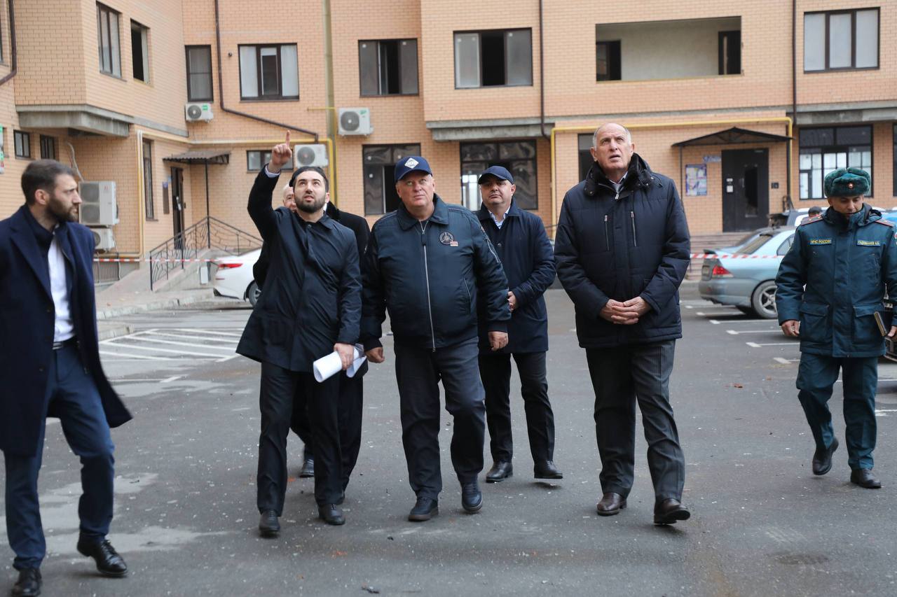 В пострадавшем при атаке БПЛА доме оперативно проведут восстановительные работы