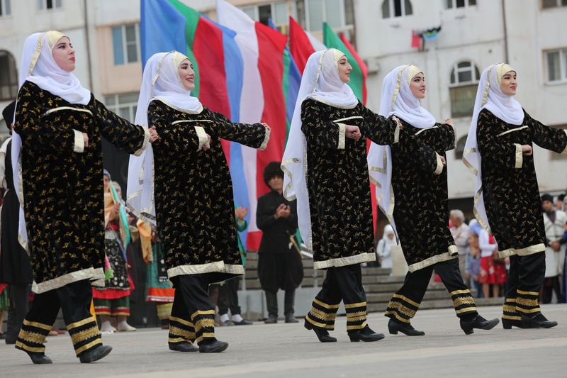 Гала-концерт VI Международного фестиваля традиционной народной культуры «Цамаури» состоялся в Махачкале