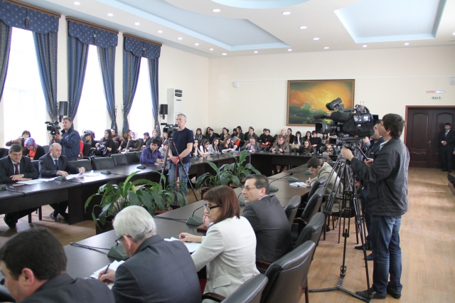 В Махачкале прошла видеоконференция Правительства РД 