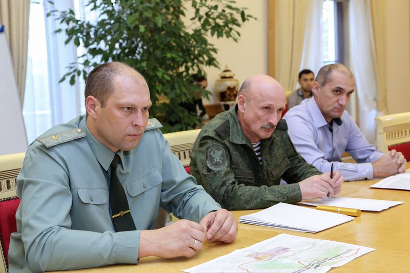 Абдусамад Гамидов встретился с первым зам.командующего Северо-Кавказским округом войск Национальной гвардии