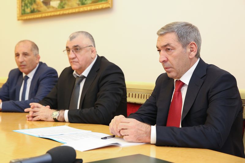 Абдусамад Гамидов и Георгий Брюсов обсудили ход подготовки к чемпионату Европы по борьбе