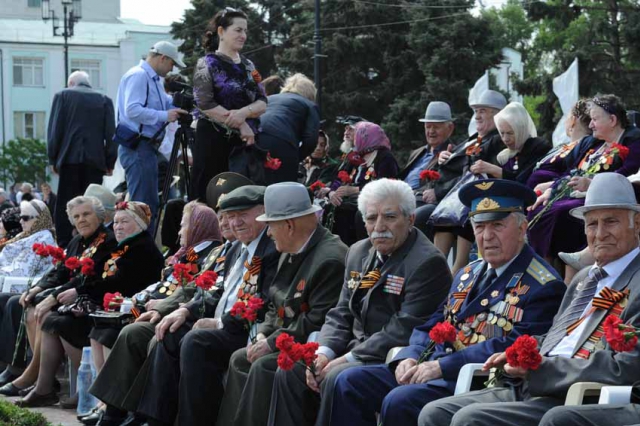 В Дагестане впервые прошел Республиканский Парад наследников Победы