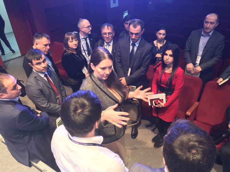 Екатерина Толстикова приняла участие в церемонии открытия полуфинала конкурса управленцев «Лидеры России»