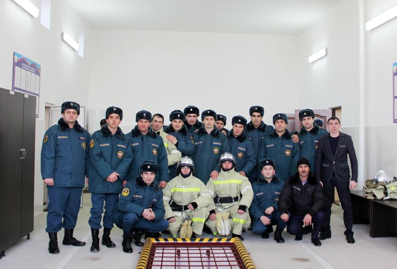 В селении Новый Куруш открыли пожарно-спасательную часть