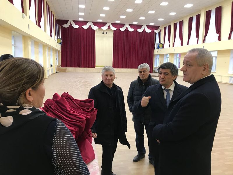 Рамазан Алиев проверил готовность к открытию  дополнительного корпуса школы № 10 в Махачкале
