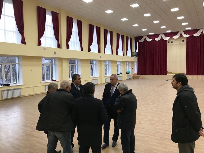 Рамазан Алиев проверил готовность к открытию  дополнительного корпуса школы № 10 в Махачкале