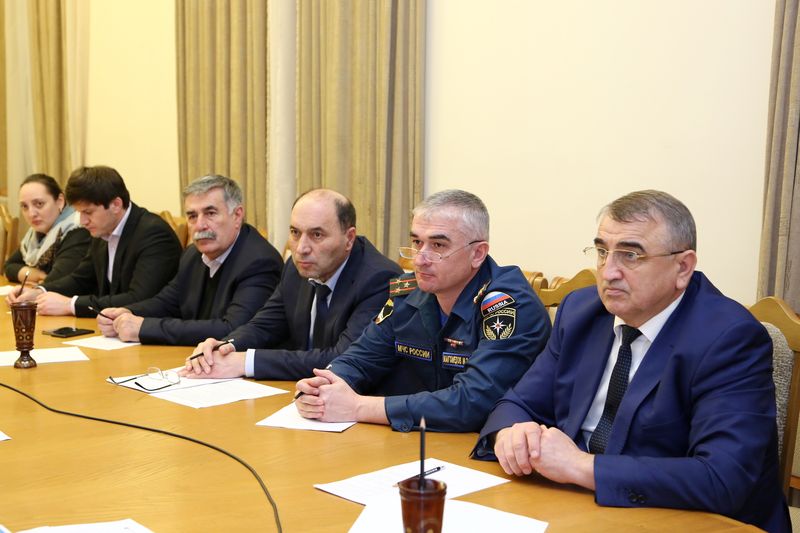 Заседание Штаба по обеспечению безопасности электроснабжения в РД прошло в Правительстве Дагестана