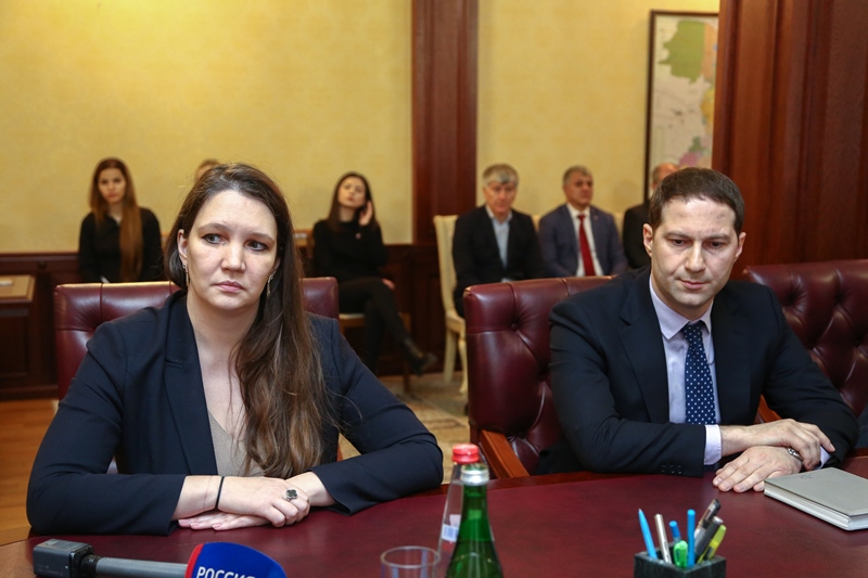 Коллективу Минимущества Дагестана представили нового руководителя