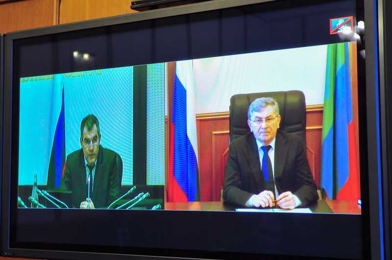 Гасан Идрисов принял участие в личном приеме граждан в режиме видео-конференц-связи