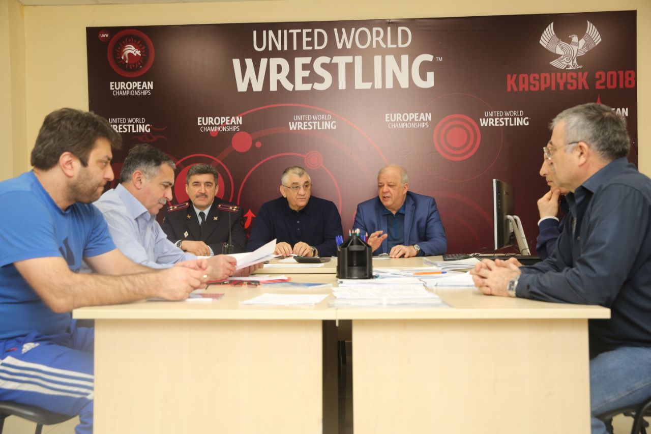 Анатолий Карибов проверил готовность объектов к чемпионату Европы по спортивной борьбе - 2018