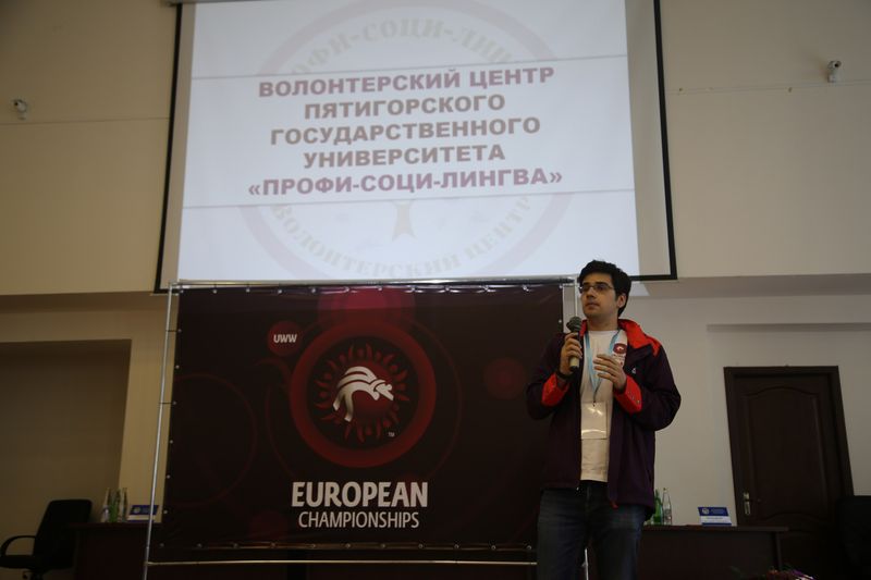 В Махачкале началась подготовка волонтёров Чемпионата Европы по спортивной борьбе -2018