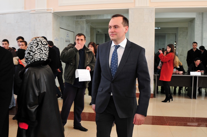 Артём Здунов проголосовал на выборах Президента России