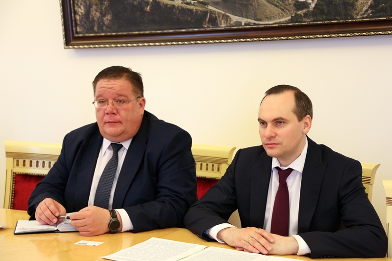 Артём Здунов обсудил с руководителем макрорегиона «Северный Кавказ» ПАО «Почта Банк» вопросы сотрудничества