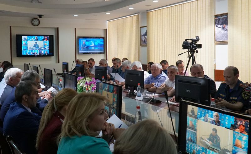 Рамазан Джафаров провел заседание КЧС и ОПБ