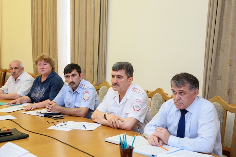 Профилактику правонарушений обсудили в Правительстве Дагестана
