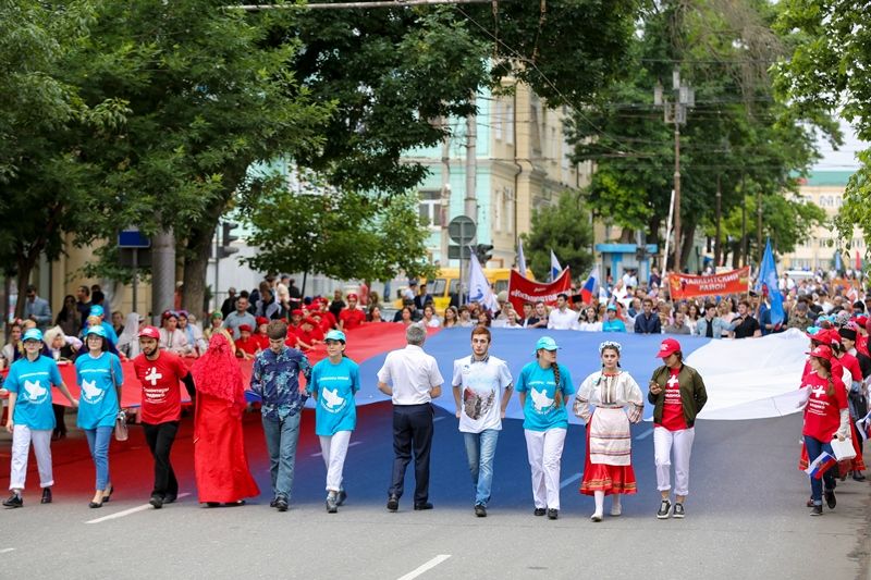 В Дагестане прошли праздничные мероприятия по случаю Дня России