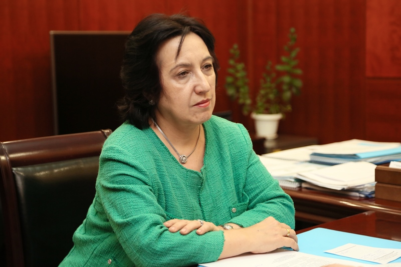 Уммупазиль Омарова и Бувайсар Сайтиев обсудили развитие детского спорта в Дагестане