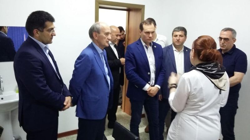 Председатель Правительства РД посетил ряд социальных объектов в Левашинском районе