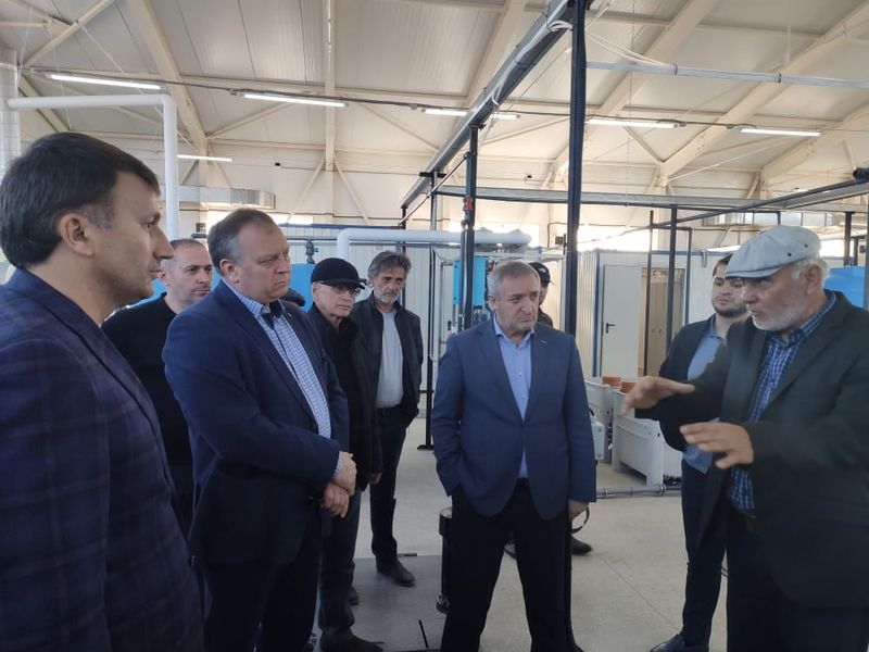 В переселенческом Новолакском районе завершилось строительство наружных сетей канализации и канализационных очистных сооружений