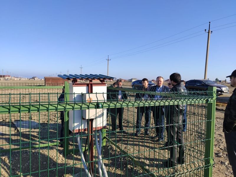 В переселенческом Новолакском районе завершилось строительство наружных сетей канализации и канализационных очистных сооружений