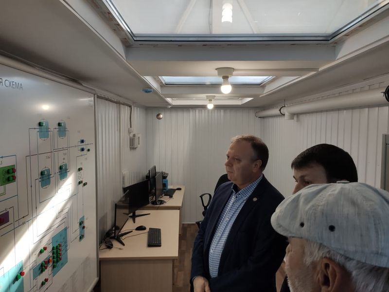В переселенческом Новолакском районе завершилось строительство наружных сетей канализации и канализационных очистных сооружений