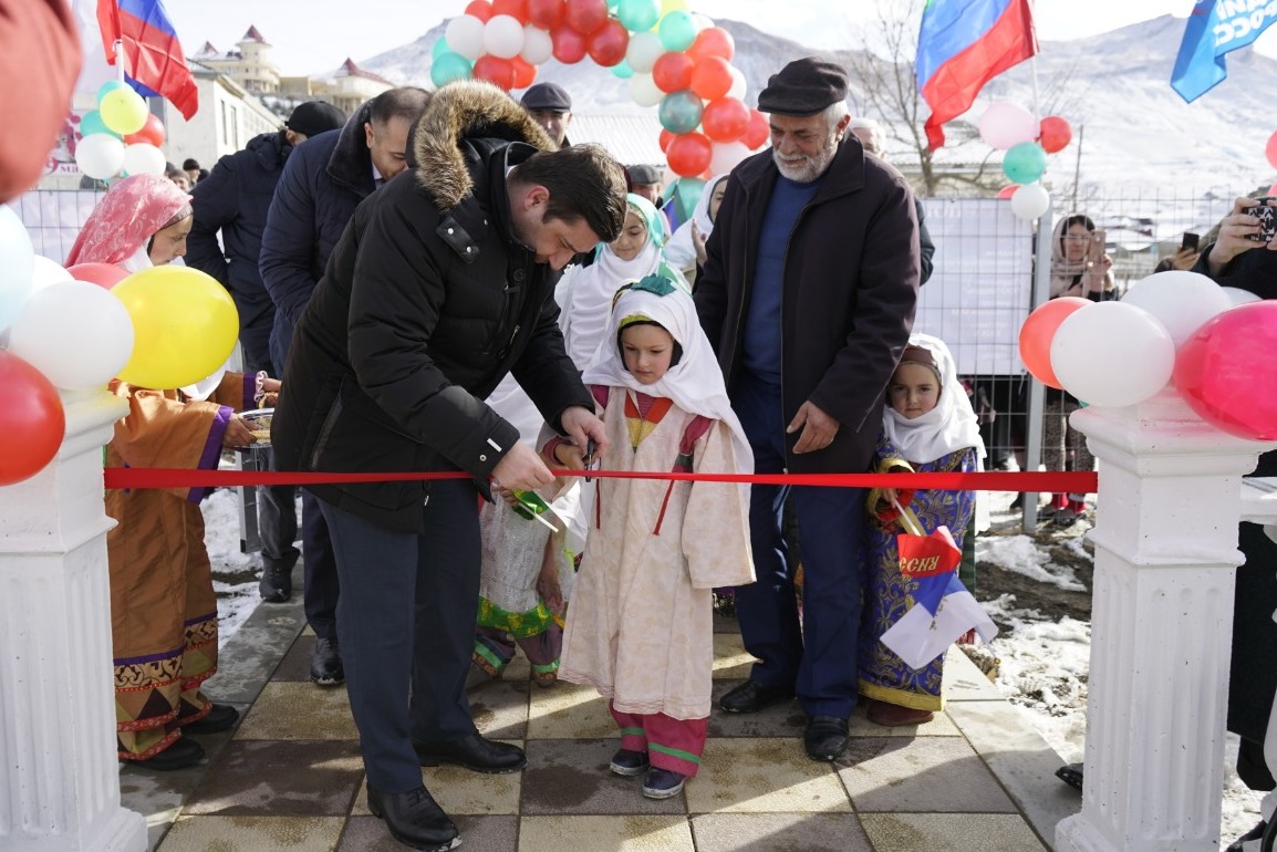 В Кулинском районе открыли два новых сквера в рамках приоритетного проекта республики