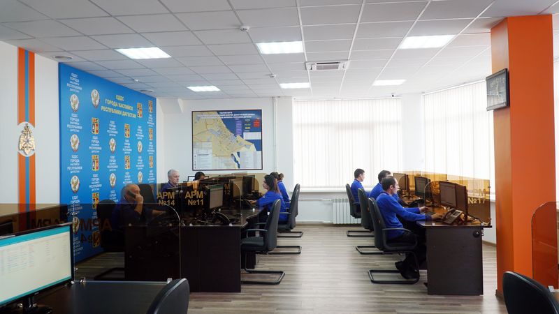 В Каспийске открыли Резервный центр обработки вызовов Системы -112