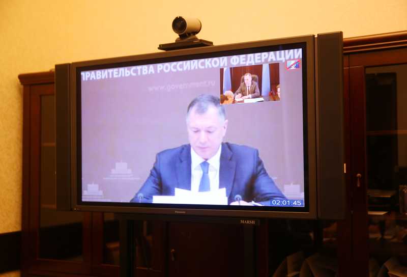 Артём Здунов принял участие во всероссийском селекторном совещании по вопросам реализации нацпроектов