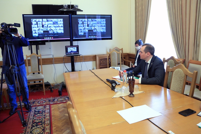 Артём Здунов принял участие в совещании под руководством главы Минприроды РФ Дмитрия Кобылкина