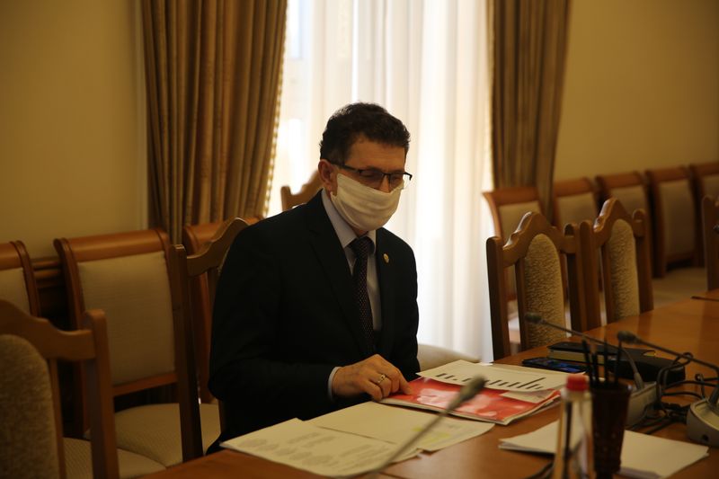 Заседание оперштаба по предупреждению завоза и распространения новой коронавирусной инфекции на территории Дагестана прошло в Правительстве РД
