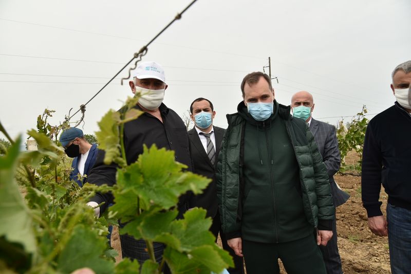 Артём Здунов посетил государственные унитарные предприятия сельскохозяйственного профиля  в Каякентском районе