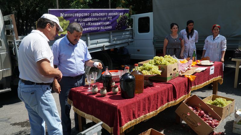 В муниципалитетах Дагестана создадут площадки для стационарной и  уличной торговли сельскохозяйственной продукцией