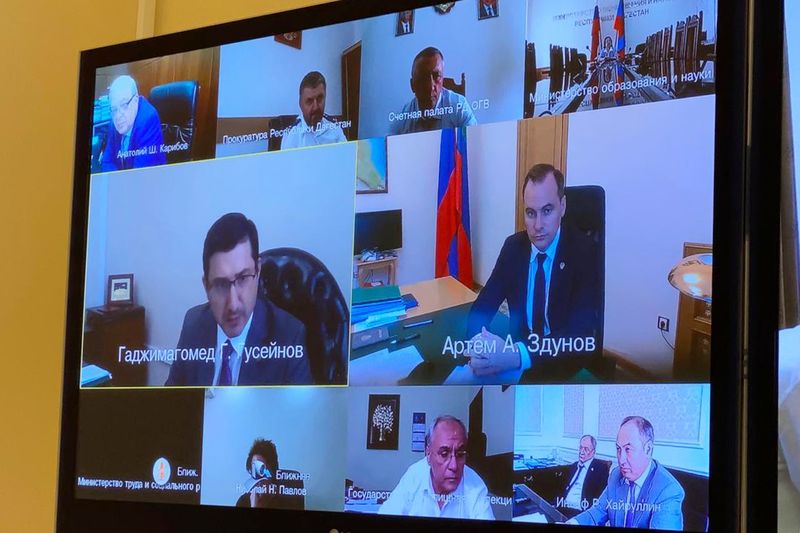 Ход реализации нацпроектов рассмотрели на заседании Правительства Дагестана