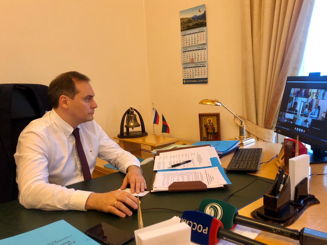 Итоги социально-экономического развития Дагестана за первое полугодие 2020 года обсудили в региональном Правительстве