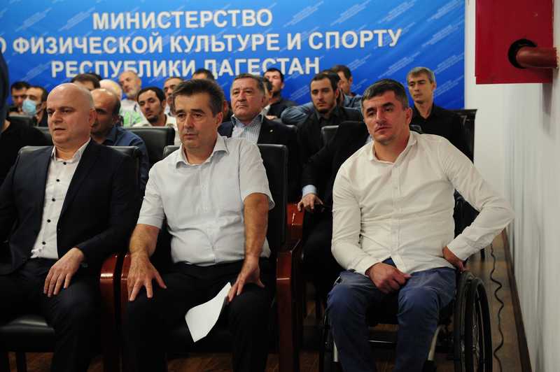 Артём Здунов и Олег Матыцин встретились с дагестанскими спортсменами