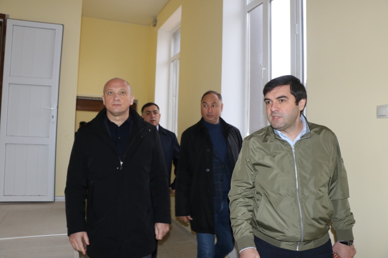 Дмитрий Волков и Инсаф Хайруллин посетили Магарамкентский район и г.Дербент