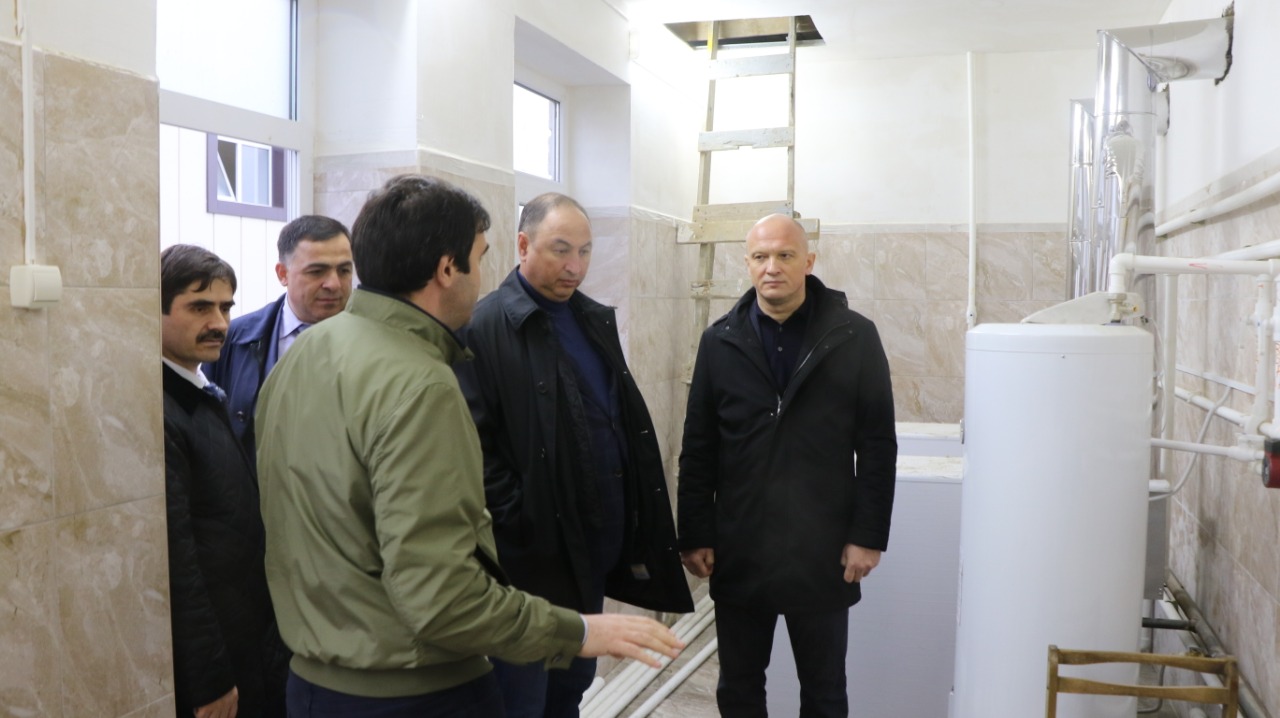 Дмитрий Волков и Инсаф Хайруллин посетили Магарамкентский район и г.Дербент