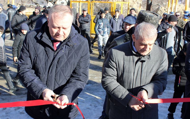 Торжественный пуск газа состоялся в селе Майданское Унцукульского района