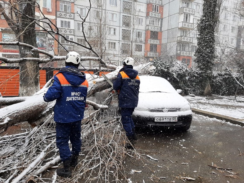 Аварийные службы Дагестана работают в  режиме повышенной готовности