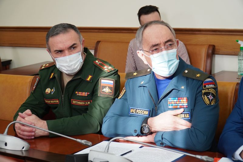 На заседании оперштаба обсудили меры по организации водоснабжения жителей Махачкалы и Каспийска