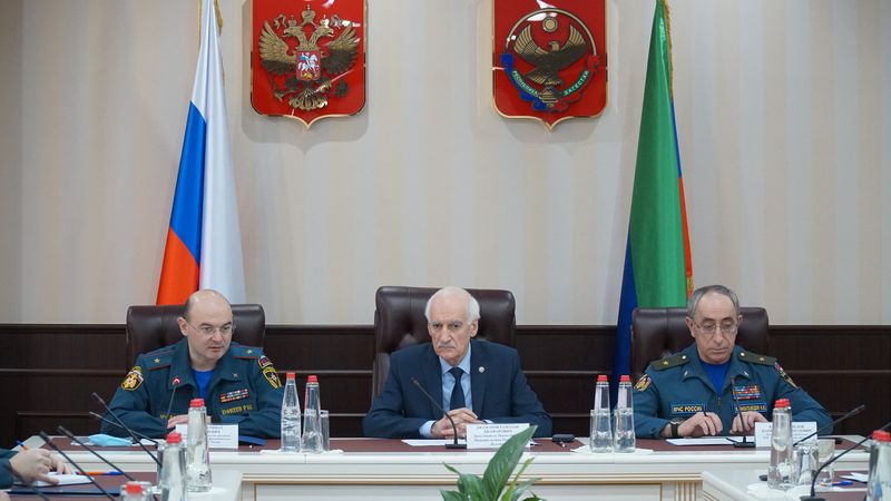 Комиссия МЧС России проверяет готовность Республики Дагестан к паводкоопасному периоду и пожароопасному сезону