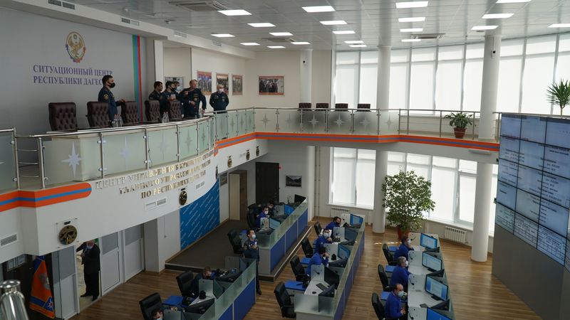 Комиссия МЧС России проверяет готовность Республики Дагестан к паводкоопасному периоду и пожароопасному сезону