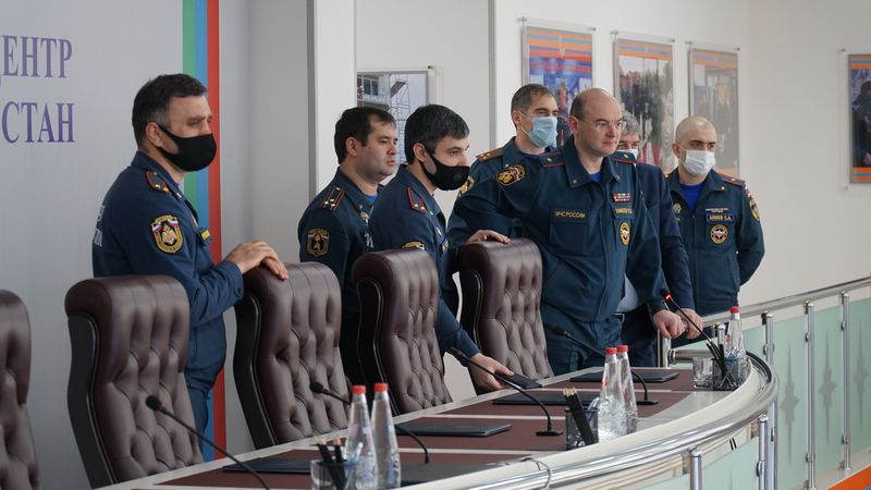 Комиссия МЧС России проверяет готовность Республики Дагестан к паводкоопасному периоду и пожароопасному сезону